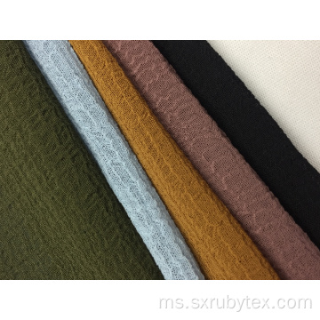 75D Polyester Nano Crepe Fabric Solid